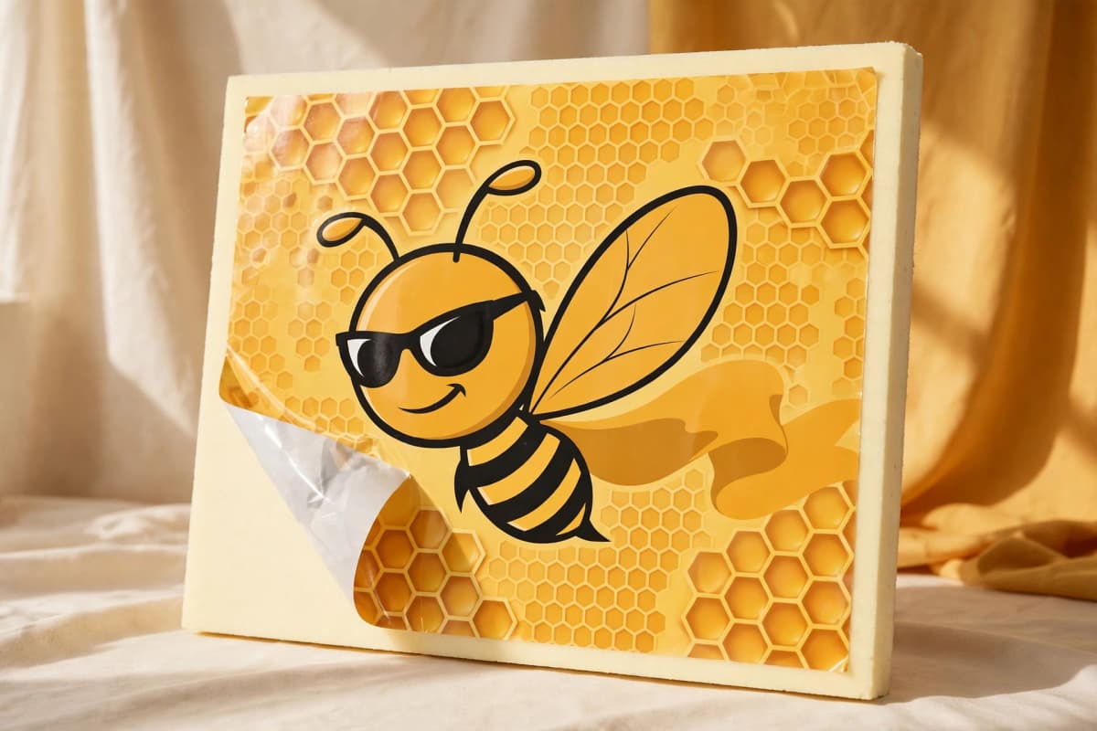 3M貼紙裱泡沫板 — BannerBee