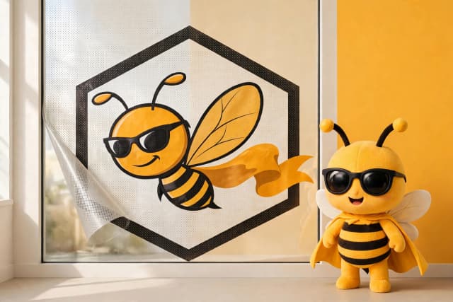 單孔透貼 — BannerBee