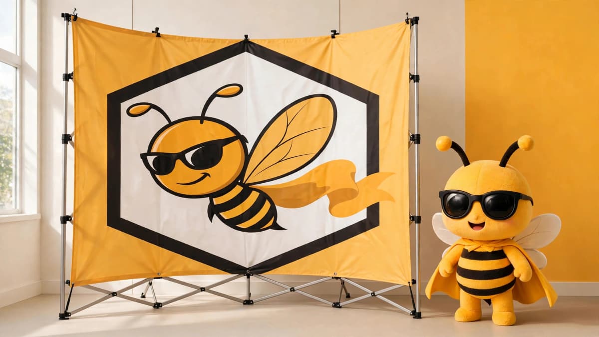 3×3 拉網展架 — BannerBee