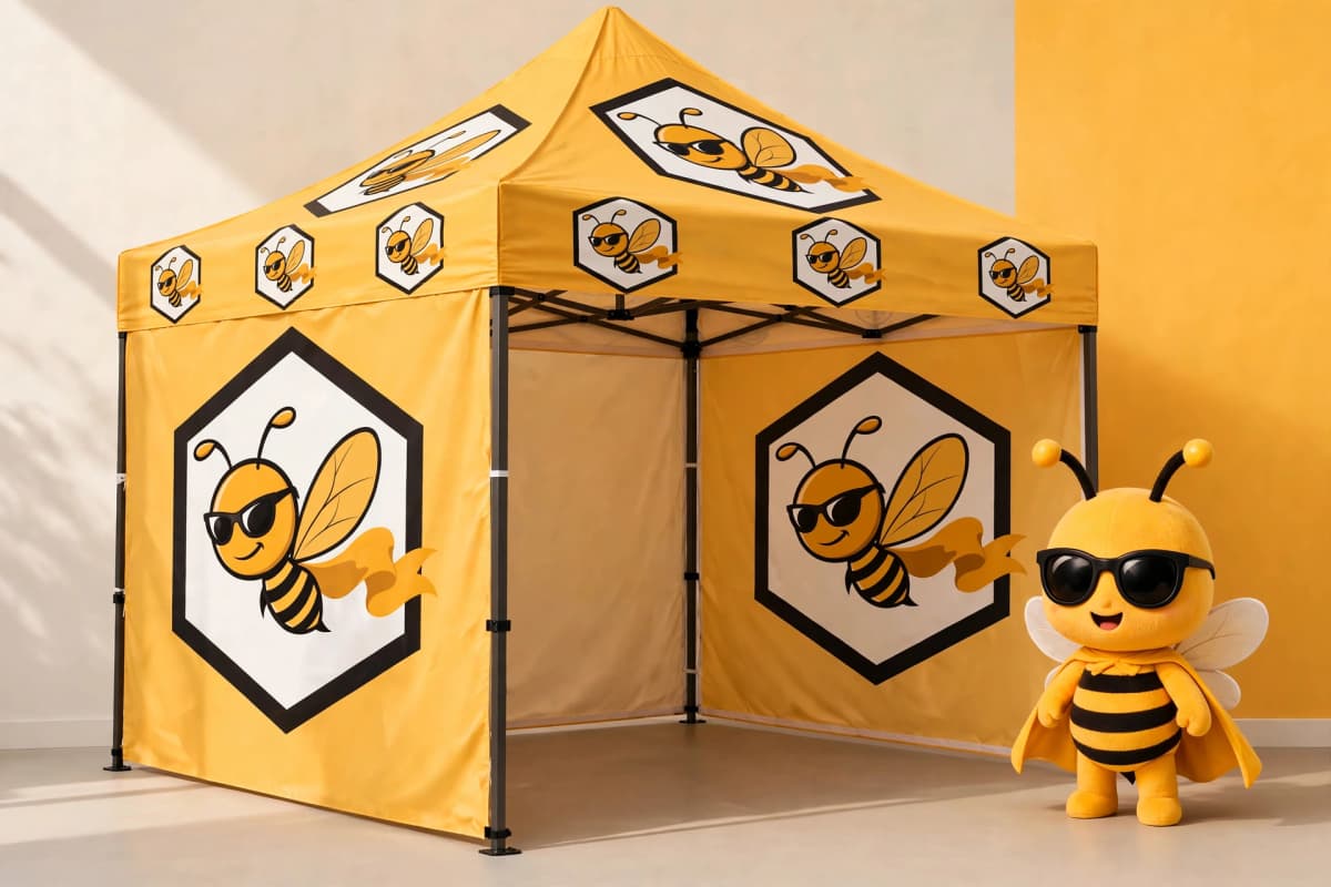 3×3 宣傳帳篷 — BannerBee