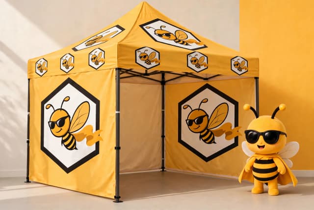 3×3 宣傳帳篷 — BannerBee